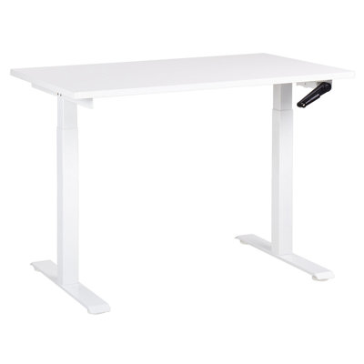 Adjustable Standing Desk 120 x 72 cm White DESTINES