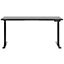 Adjustable Standing Desk 160 x 72 cm Black DESTIN II