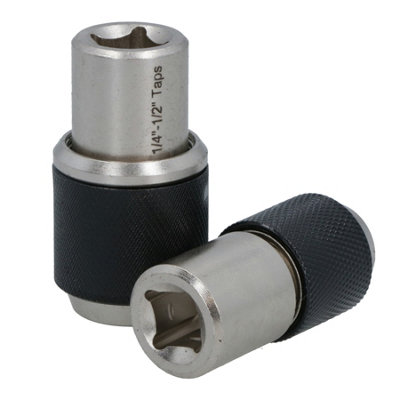 Adjustable Tap Holder Sockets for Tapping + Reaming 3mm - 12mm 3/8in Drive