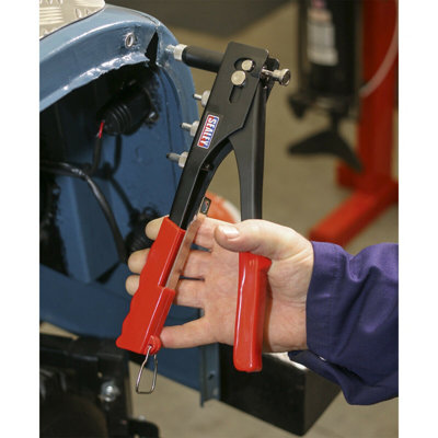 Adjustable Threaded Nut Riveter Tool - 255mm Hand Rivet Gun for M3 M4 M5 M6 Rivets