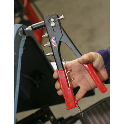 Adjustable Threaded Nut Riveter Tool - 255mm Hand Rivet Gun for M3 M4 M5 M6 Rivets