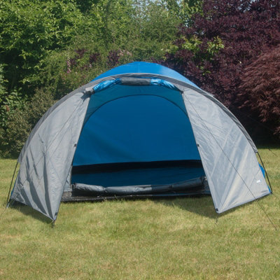 Adtrek 4 Person Tent - BLUE/GREY