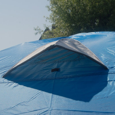 Adtrek 4 Person Tent - BLUE/GREY - 7