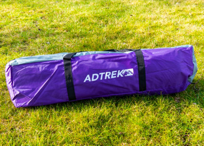 Adtrek 4 Person Tent - PURPLE/GREY - 5