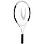 Adult Beginner Tennis Racket - 27 Inch L3 Grip - Lightweight Aluminium Training