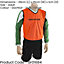 ADULT GAA Officials Bib - Dochtuir Fluo Orange - Machine Washable Vest