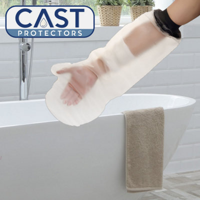 Adult Half Arm Plaster Cast or Dressing Protector - For Use In The Shower / Bath