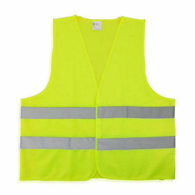 Adult High Visibility Safety Vest (Twin Pack)