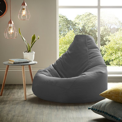 Adult Highback Beanbag for Indoors or Outdoors Ready Filled Bean