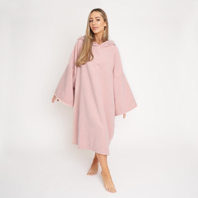 Adult Poncho Oversized Hooded Towel Bath Robe - 6