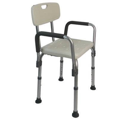 Adult Shower Chair/Stool/Portable Seat Comfy Medical Bench - 3