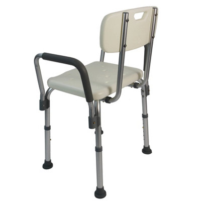 Adult Shower Chair/Stool/Portable Seat Comfy Medical Bench - 8