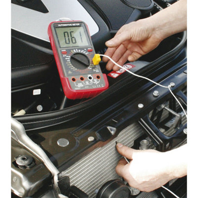 Advanced 11 Function Digital Automotive Analyzer with LCD Display for Vehicle Diagnostics