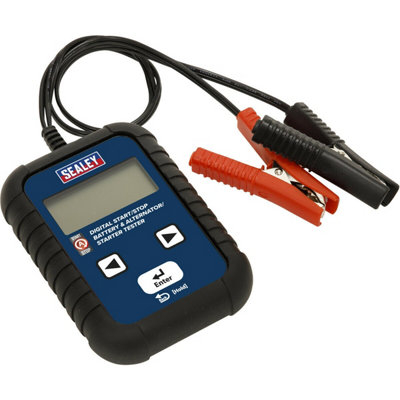 KINGBOLEN 12V Car Battery Load Tester & Alternator Analyzer – 6-LED Diagnostic Tool