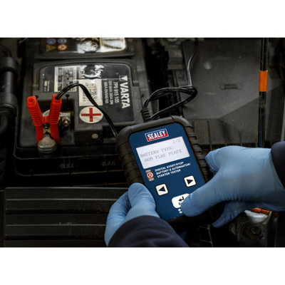 Advanced Digital Battery Diagnostic Tool for 12V Systems - Starter and Alternator Tester