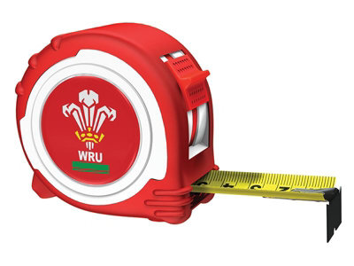 Advent ATM4-5025WRFU Official Welsh Rugby Tape Red / White 5m/16ft (Width 25mm) ADV45025WRFU