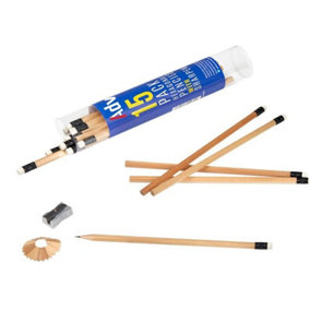 Advent - Hexagonal HB Pencils & Sharpener (Tub 15)