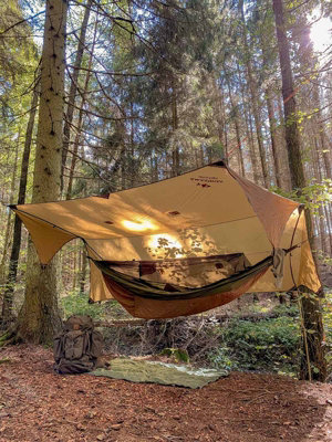 Adventure Hero Hammock XXL - Nylon - L25 x W12 cm - 4