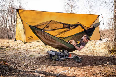 Adventure Hero Hammock XXL - Nylon - L25 x W12 cm - 6