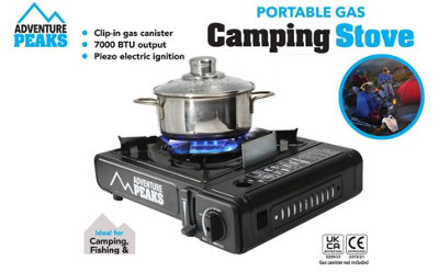 Adventure Peaks Portable Gas Camping Stove - 3
