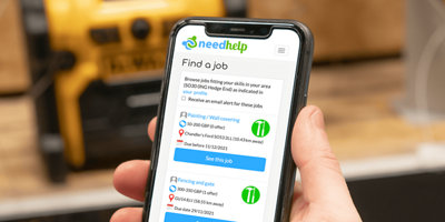 Start today - find extra local work with NeedHelp