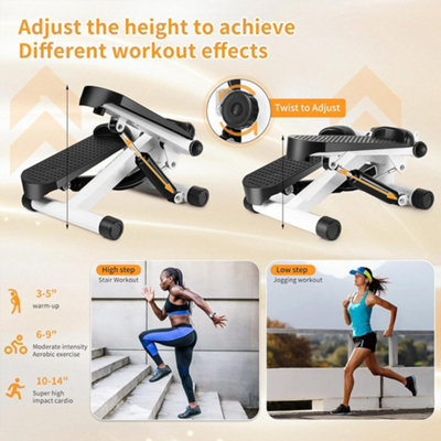 Aerobic Mini Stepper Arm Leg Thigh Toner Fitness Cardio Step