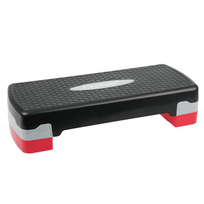 Crystals Non-Slip Aerobic Stepper – Adjustable Height Yoga Step Board For Home Gym