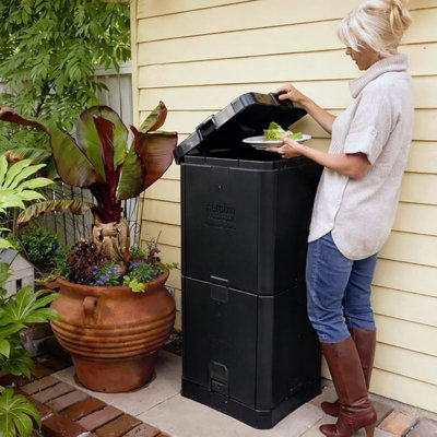 Aerobin 200L Insulated Composter - Rapid Hot Composting System ...