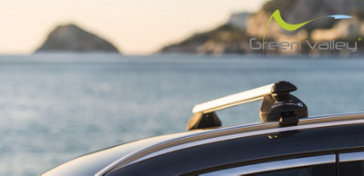 Aerodynamic Roof Rack Cross Bars Complete System for VW Passat Estate 2015- onwards Flush Rails