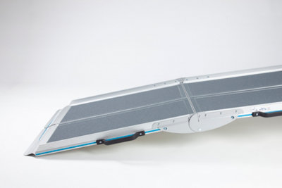 Aerolight Lifestyle Multi-Fold Wheelchair Ramps 8ft/2.4m Portable Ramp ...