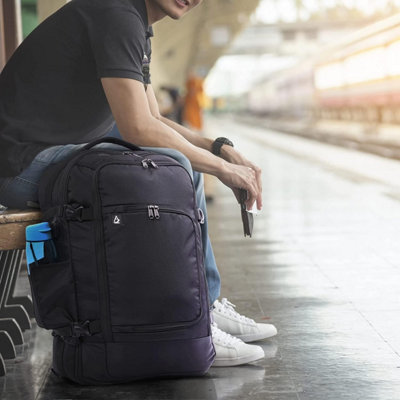 Suitcase style backpack online