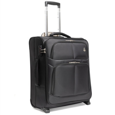 Aerolite 56x45x25cm British Airways Jet2 easyJet Upgrade Maximum Allowance Large Lightweight 2 Wheel Carry On