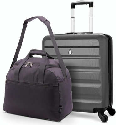 Aerolite Bundle 56x45x25 + 45x36x20 easyJet Plus/Flexi/Extra Legroom/Up Front/Large Cabin Maximum Size Lightweight Hand Carry On