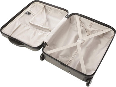 Aerolite Handgepäckkoffer 55x40x20cm – Erweiterbar auf 55x40x23cm – Lu – Aerolite DE