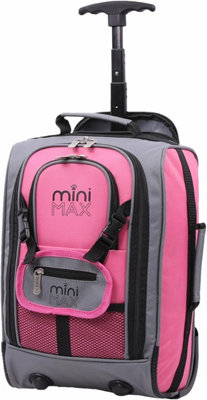 Aerolite MiniMAX 20L Ryanair 40x20x25 Maximum Size Cabin Hand Luggage Under Seat Trolley Backpack Carry On Cabin Hand Luggage Bag