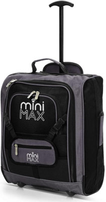 Aerolite MiniMAX 30L EasyJet 45x36x20 Maximum Size Cabin Hand Luggage Under Seat Trolley Backpack Carry On Cabin Hand Luggage Bag