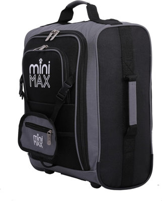 Aerolite MiniMAX 30L EasyJet 45x36x20 Maximum Size Cabin Hand Luggage Under Seat Trolley Backpack Carry On