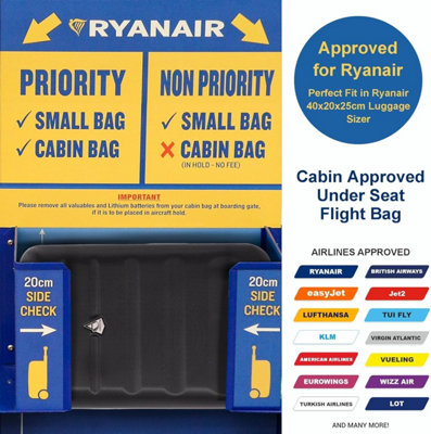 Ryanair Lot Airlines Cabin Baggage Size Carry On New Ryanair