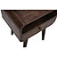 Aertona Dark Mango Wood Bedside Table with Drawer