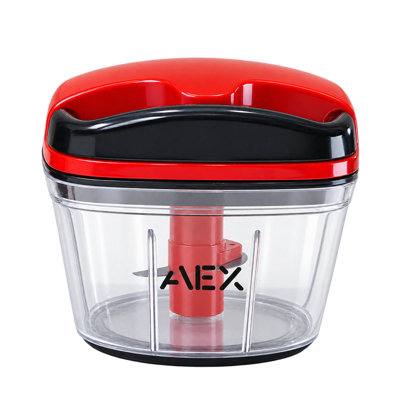 AEX Manual Food Processor 250ml Pull String Vegetable Chopper Garlic ...