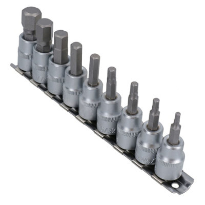 Allen key deals drill bit set