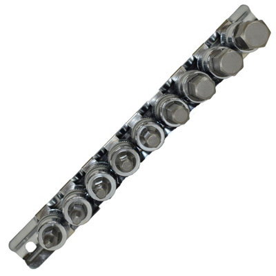 AF Imperial SAE Allen Allan Hex Key Bit Sockets 3/8" Drive 1/8" - 1/2" 9pc Set