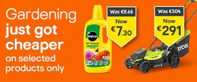 Gardening just got cheaper. Selected products only. Click to shop now.