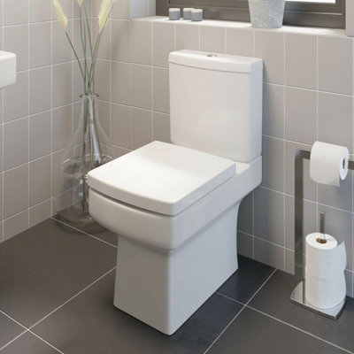 Baystone Bathroom Suite 3 Piece Single Ended 1700 Bath Wc | INDIA