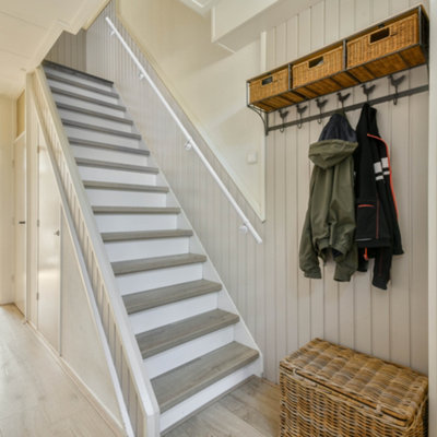 AFIT 3.6m White Handrail Kit Easy Fit. Includes Rails, Brackets, Ends, Screws. Premium Finish for Fast, No Fuss Install