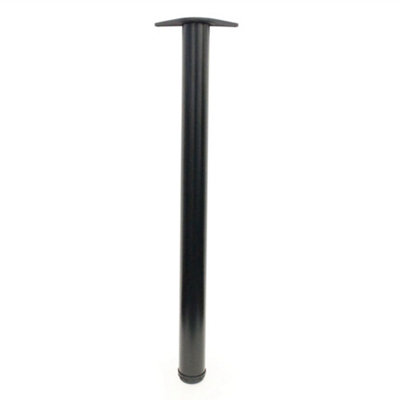 AFIT 60mm x 870mm Matt Black Table Leg Worktop Leg Bolt Lock - Each Price Comparisons | Compare The Build