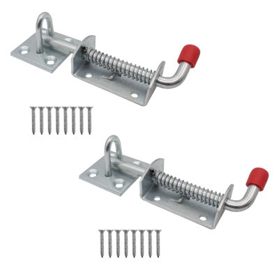 AFIT Animal Bolt Spring Loaded Heavy Pattern 228mm 9 Inch Stable Kennel ...