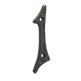 AFIT Black Antique Iron Door Number - Numeral 1 - Screw Fix 100mm