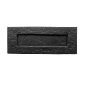 AFIT Black Antique Iron Letter Plate 260 x 80mm
