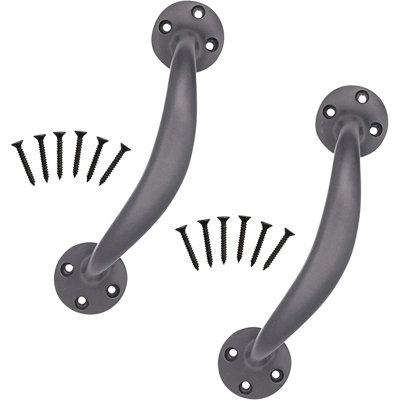 AFIT Black Bow Pattern Cabinet Pull Handle - 175mm / 7 Inch - Pack of 2 Price Comparisons | Compare The Build